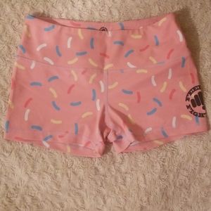 Feed Me Fight Me donut shorts